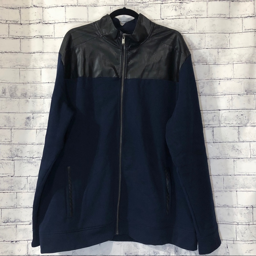 [Calvin Klein] zipper sweater